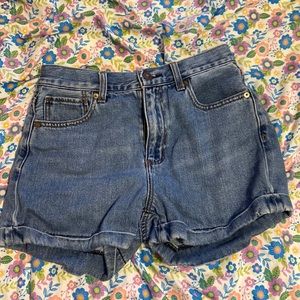 denim American Eagle shorts